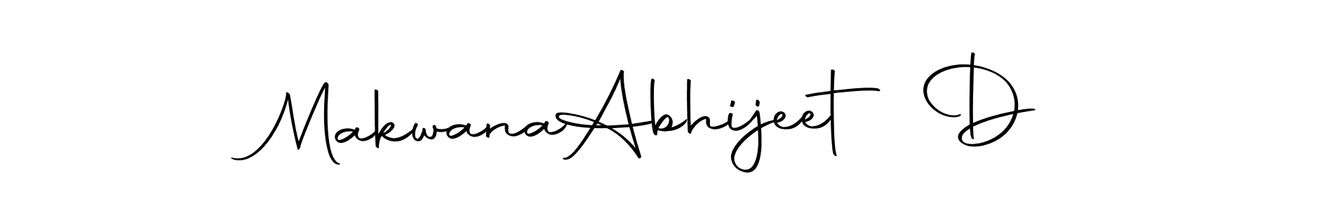 Makwana  Abhijeet D stylish signature style. Best Handwritten Sign (Autography-DOLnW) for my name. Handwritten Signature Collection Ideas for my name Makwana  Abhijeet D. Makwana  Abhijeet D signature style 10 images and pictures png