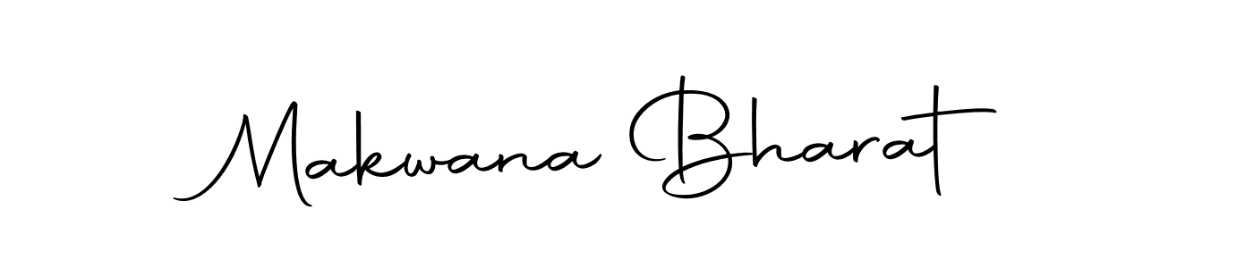 Autography-DOLnW is a professional signature style that is perfect for those who want to add a touch of class to their signature. It is also a great choice for those who want to make their signature more unique. Get Makwana Bharat name to fancy signature for free. Makwana Bharat signature style 10 images and pictures png