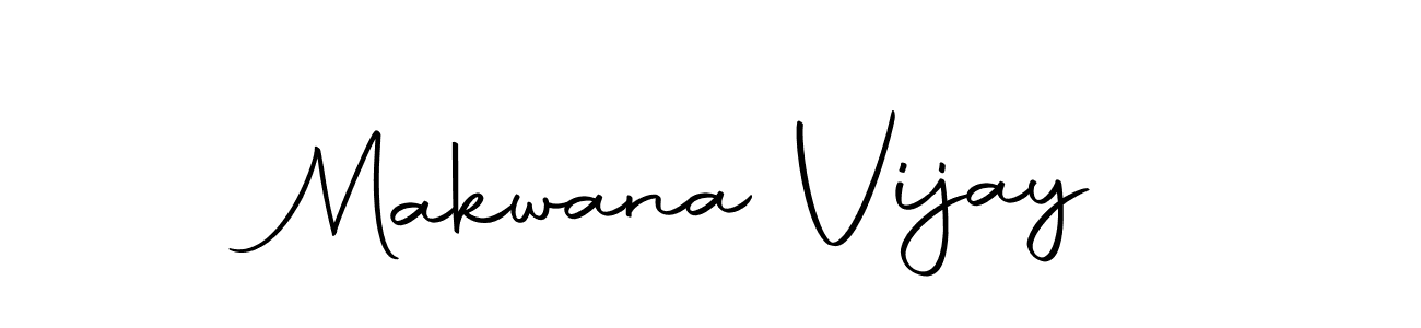 Make a beautiful signature design for name Makwana Vijay. With this signature (Autography-DOLnW) style, you can create a handwritten signature for free. Makwana Vijay signature style 10 images and pictures png