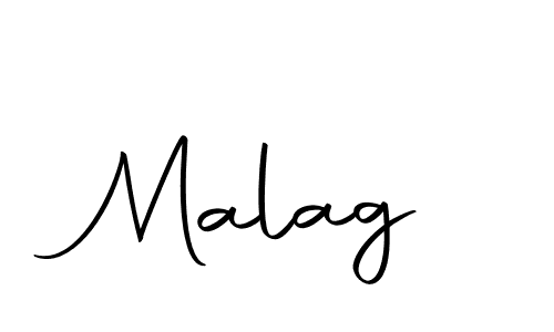 Make a beautiful signature design for name Malag. With this signature (Autography-DOLnW) style, you can create a handwritten signature for free. Malag signature style 10 images and pictures png
