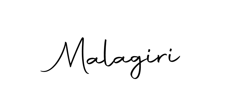 Design your own signature with our free online signature maker. With this signature software, you can create a handwritten (Autography-DOLnW) signature for name Malagiri. Malagiri signature style 10 images and pictures png
