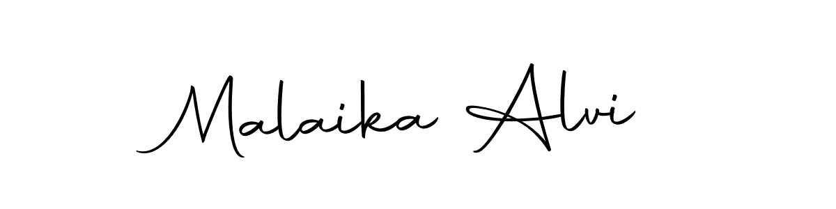 How to make Malaika Alvi signature? Autography-DOLnW is a professional autograph style. Create handwritten signature for Malaika Alvi name. Malaika Alvi signature style 10 images and pictures png