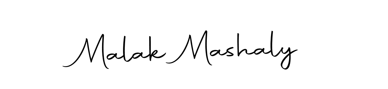 Design your own signature with our free online signature maker. With this signature software, you can create a handwritten (Autography-DOLnW) signature for name Malak Mashaly. Malak Mashaly signature style 10 images and pictures png