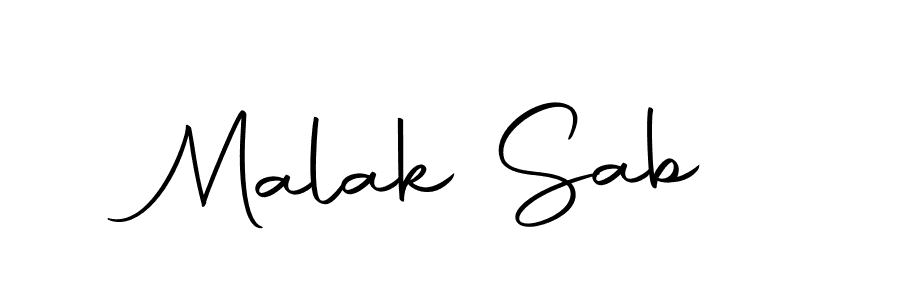 Make a beautiful signature design for name Malak Sab. Use this online signature maker to create a handwritten signature for free. Malak Sab signature style 10 images and pictures png