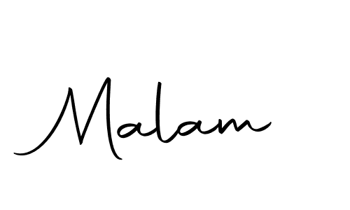 Make a beautiful signature design for name Malam. With this signature (Autography-DOLnW) style, you can create a handwritten signature for free. Malam signature style 10 images and pictures png