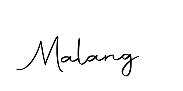 Design your own signature with our free online signature maker. With this signature software, you can create a handwritten (Autography-DOLnW) signature for name Malang. Malang signature style 10 images and pictures png