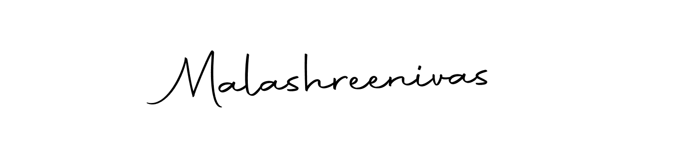 Make a beautiful signature design for name Malashreenivas. With this signature (Autography-DOLnW) style, you can create a handwritten signature for free. Malashreenivas signature style 10 images and pictures png