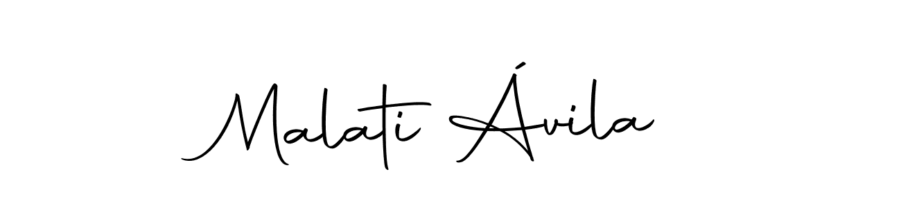 How to make Malati Ávila signature? Autography-DOLnW is a professional autograph style. Create handwritten signature for Malati Ávila name. Malati Ávila signature style 10 images and pictures png