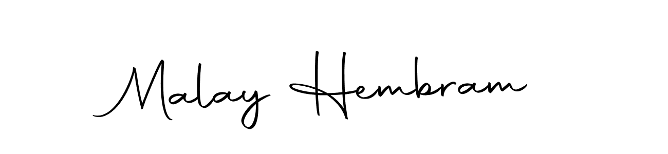 Make a beautiful signature design for name Malay Hembram. With this signature (Autography-DOLnW) style, you can create a handwritten signature for free. Malay Hembram signature style 10 images and pictures png