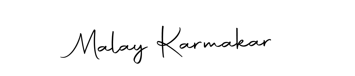 You should practise on your own different ways (Autography-DOLnW) to write your name (Malay Karmakar) in signature. don't let someone else do it for you. Malay Karmakar signature style 10 images and pictures png