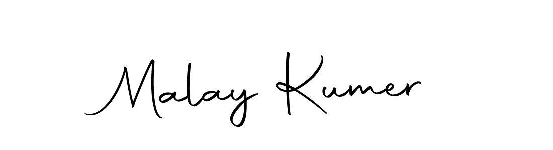 Create a beautiful signature design for name Malay Kumer. With this signature (Autography-DOLnW) fonts, you can make a handwritten signature for free. Malay Kumer signature style 10 images and pictures png