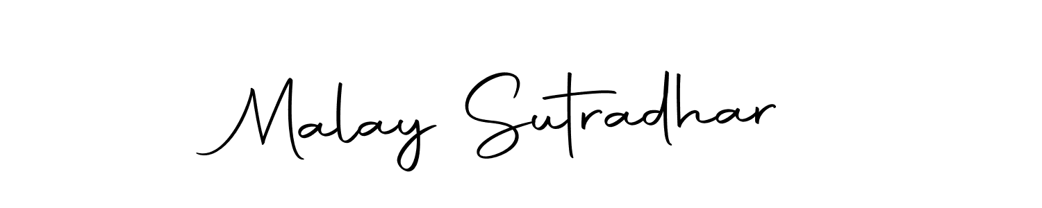 You should practise on your own different ways (Autography-DOLnW) to write your name (Malay Sutradhar) in signature. don't let someone else do it for you. Malay Sutradhar signature style 10 images and pictures png