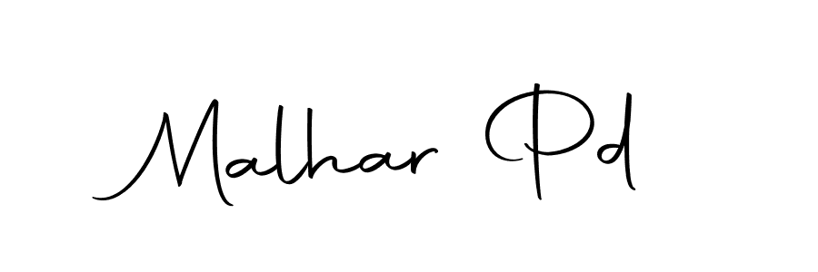 if you are searching for the best signature style for your name Malhar Pd. so please give up your signature search. here we have designed multiple signature styles  using Autography-DOLnW. Malhar Pd signature style 10 images and pictures png
