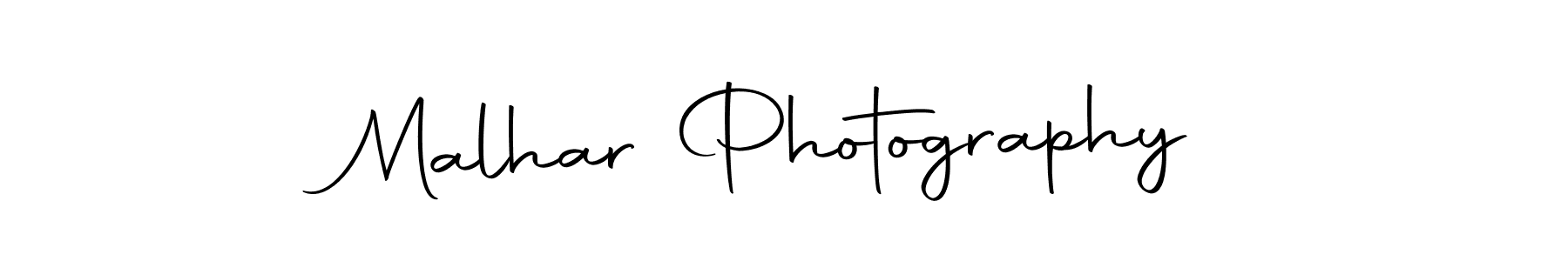Design your own signature with our free online signature maker. With this signature software, you can create a handwritten (Autography-DOLnW) signature for name Malhar Photography. Malhar Photography signature style 10 images and pictures png