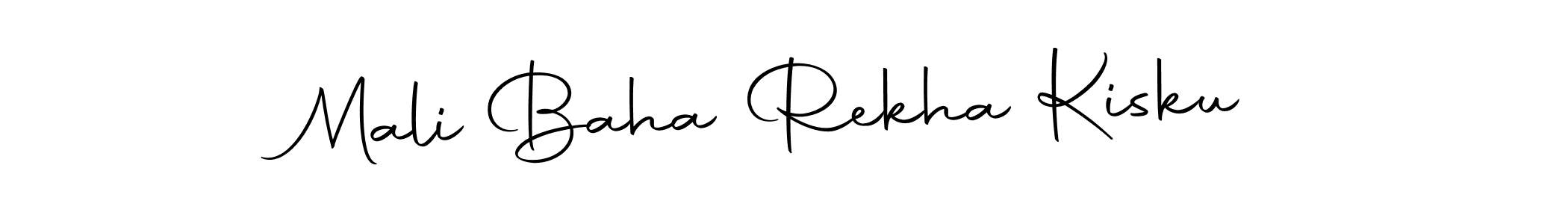 Once you've used our free online signature maker to create your best signature Autography-DOLnW style, it's time to enjoy all of the benefits that Mali Baha Rekha Kisku name signing documents. Mali Baha Rekha Kisku signature style 10 images and pictures png