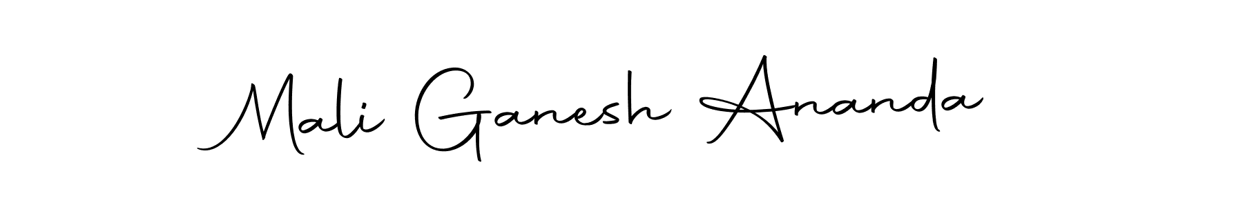 Mali Ganesh Ananda stylish signature style. Best Handwritten Sign (Autography-DOLnW) for my name. Handwritten Signature Collection Ideas for my name Mali Ganesh Ananda. Mali Ganesh Ananda signature style 10 images and pictures png
