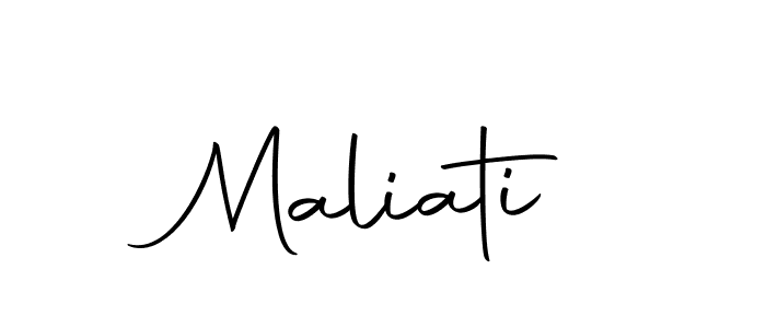 Also we have Maliati name is the best signature style. Create professional handwritten signature collection using Autography-DOLnW autograph style. Maliati signature style 10 images and pictures png