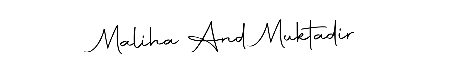 Check out images of Autograph of Maliha And Muktadir name. Actor Maliha And Muktadir Signature Style. Autography-DOLnW is a professional sign style online. Maliha And Muktadir signature style 10 images and pictures png