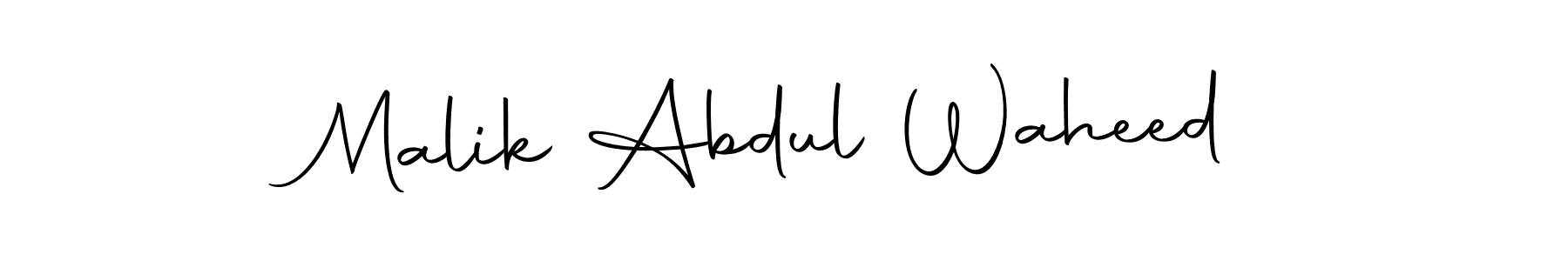 Here are the top 10 professional signature styles for the name Malik Abdul Waheed. These are the best autograph styles you can use for your name. Malik Abdul Waheed signature style 10 images and pictures png