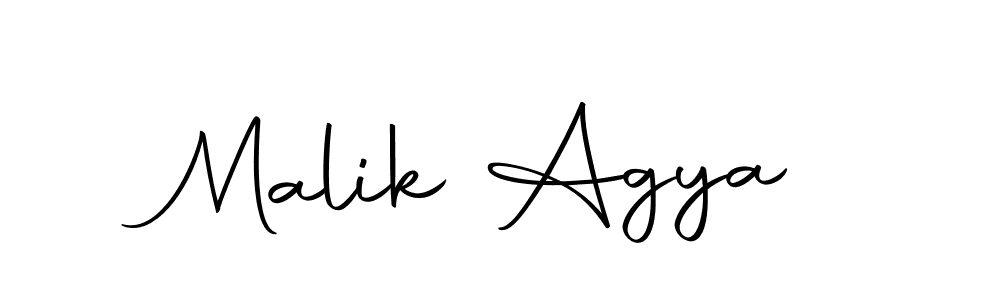 Make a beautiful signature design for name Malik Agya. Use this online signature maker to create a handwritten signature for free. Malik Agya signature style 10 images and pictures png