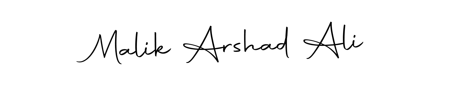 Design your own signature with our free online signature maker. With this signature software, you can create a handwritten (Autography-DOLnW) signature for name Malik Arshad Ali. Malik Arshad Ali signature style 10 images and pictures png