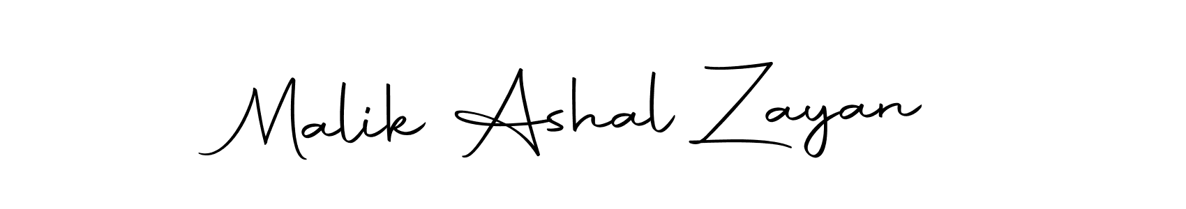 Create a beautiful signature design for name Malik Ashal Zayan. With this signature (Autography-DOLnW) fonts, you can make a handwritten signature for free. Malik Ashal Zayan signature style 10 images and pictures png