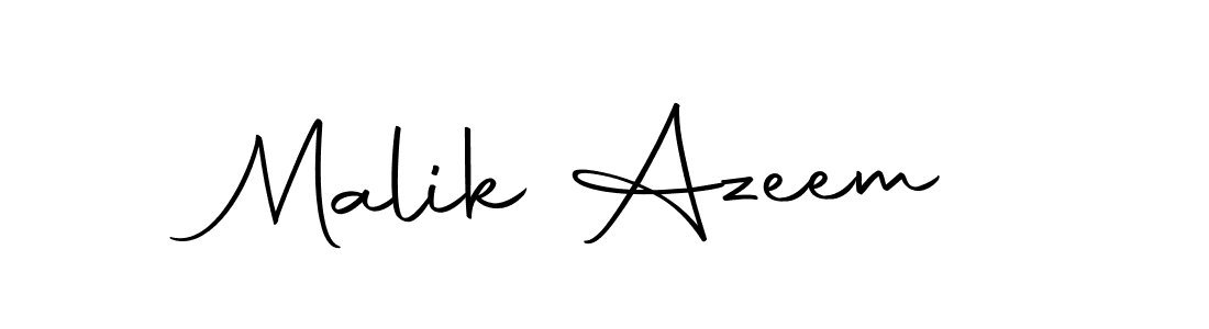 Malik Azeem stylish signature style. Best Handwritten Sign (Autography-DOLnW) for my name. Handwritten Signature Collection Ideas for my name Malik Azeem. Malik Azeem signature style 10 images and pictures png