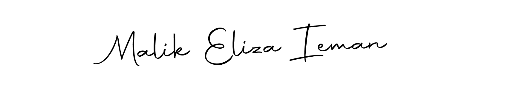 The best way (Autography-DOLnW) to make a short signature is to pick only two or three words in your name. The name Malik Eliza Ieman include a total of six letters. For converting this name. Malik Eliza Ieman signature style 10 images and pictures png