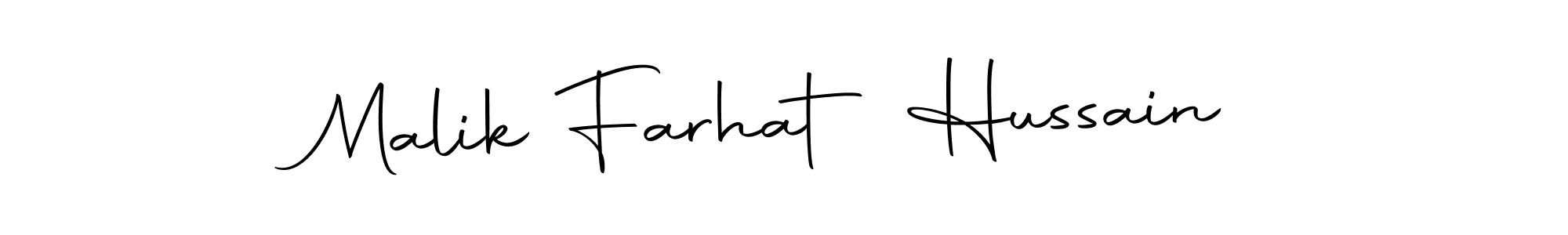 It looks lik you need a new signature style for name Malik Farhat Hussain. Design unique handwritten (Autography-DOLnW) signature with our free signature maker in just a few clicks. Malik Farhat Hussain signature style 10 images and pictures png