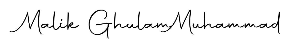 Here are the top professional signature styles for the name Malik Ghulam  Muhammad. These are the best autograph styles you can use for your name. Malik Ghulam  Muhammad signature style 10 images and pictures png