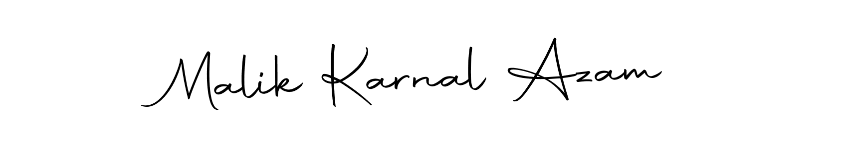 It looks lik you need a new signature style for name Malik Karnal Azam. Design unique handwritten (Autography-DOLnW) signature with our free signature maker in just a few clicks. Malik Karnal Azam signature style 10 images and pictures png