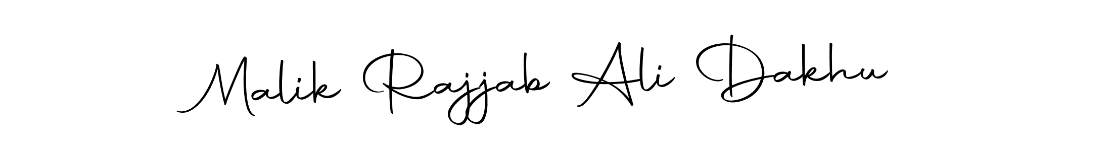 It looks lik you need a new signature style for name Malik Rajjab Ali Dakhu. Design unique handwritten (Autography-DOLnW) signature with our free signature maker in just a few clicks. Malik Rajjab Ali Dakhu signature style 10 images and pictures png