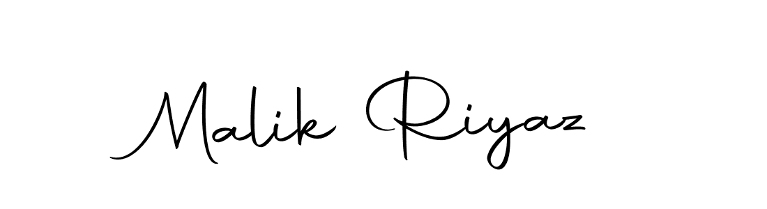 Create a beautiful signature design for name Malik Riyaz. With this signature (Autography-DOLnW) fonts, you can make a handwritten signature for free. Malik Riyaz signature style 10 images and pictures png
