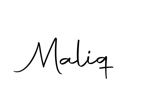 The best way (Autography-DOLnW) to make a short signature is to pick only two or three words in your name. The name Maliq include a total of six letters. For converting this name. Maliq signature style 10 images and pictures png
