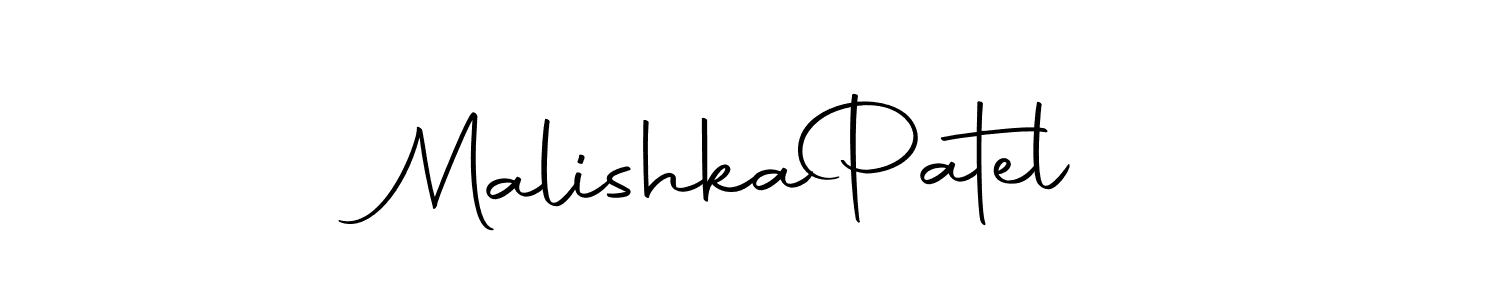 Once you've used our free online signature maker to create your best signature Autography-DOLnW style, it's time to enjoy all of the benefits that Malishka  Patel name signing documents. Malishka  Patel signature style 10 images and pictures png