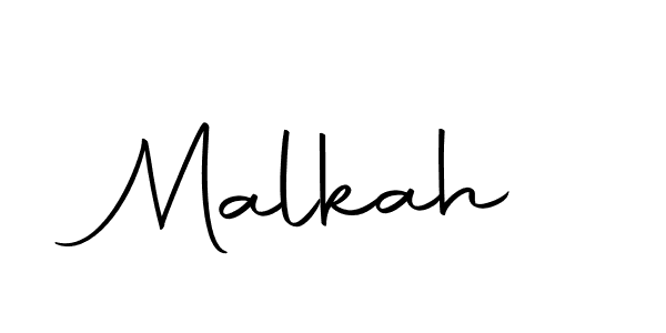 You should practise on your own different ways (Autography-DOLnW) to write your name (Malkah) in signature. don't let someone else do it for you. Malkah signature style 10 images and pictures png