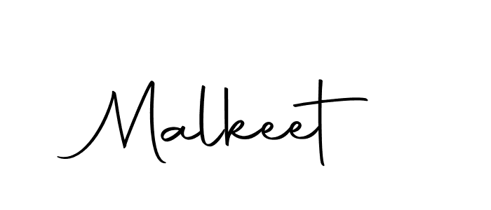 Use a signature maker to create a handwritten signature online. With this signature software, you can design (Autography-DOLnW) your own signature for name Malkeet. Malkeet signature style 10 images and pictures png