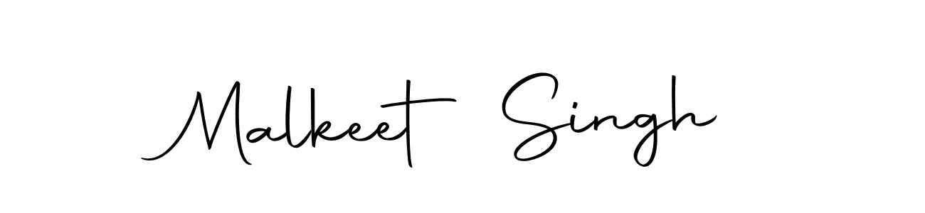 Create a beautiful signature design for name Malkeet Singh. With this signature (Autography-DOLnW) fonts, you can make a handwritten signature for free. Malkeet Singh signature style 10 images and pictures png