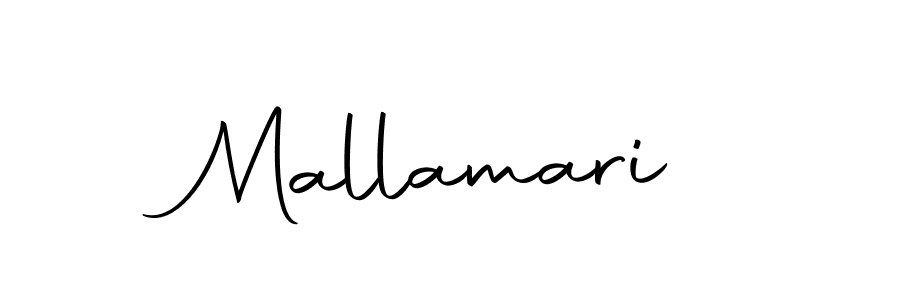 Similarly Autography-DOLnW is the best handwritten signature design. Signature creator online .You can use it as an online autograph creator for name Mallamari. Mallamari signature style 10 images and pictures png