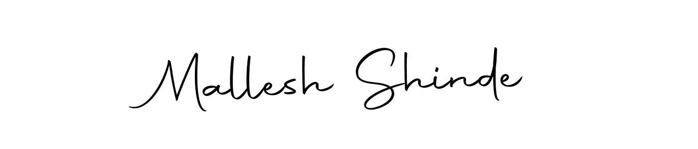 Create a beautiful signature design for name Mallesh Shinde. With this signature (Autography-DOLnW) fonts, you can make a handwritten signature for free. Mallesh Shinde signature style 10 images and pictures png