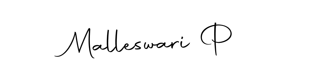 The best way (Autography-DOLnW) to make a short signature is to pick only two or three words in your name. The name Malleswari P include a total of six letters. For converting this name. Malleswari P signature style 10 images and pictures png