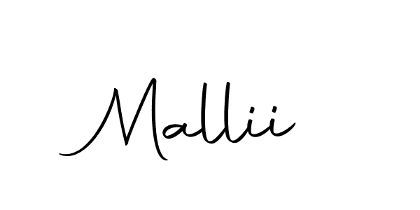 Make a beautiful signature design for name Mallii. Use this online signature maker to create a handwritten signature for free. Mallii signature style 10 images and pictures png