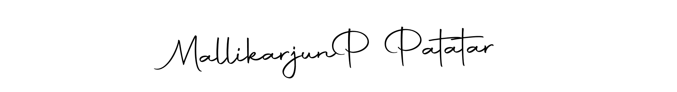 The best way (Autography-DOLnW) to make a short signature is to pick only two or three words in your name. The name Mallikarjun  P Patatar include a total of six letters. For converting this name. Mallikarjun  P Patatar signature style 10 images and pictures png