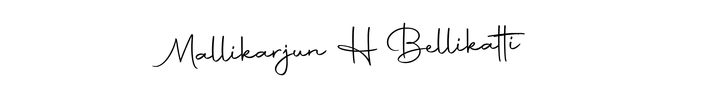 Make a beautiful signature design for name Mallikarjun H Bellikatti. Use this online signature maker to create a handwritten signature for free. Mallikarjun H Bellikatti signature style 10 images and pictures png