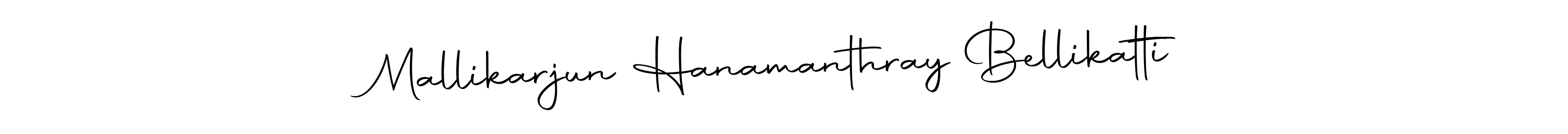 You should practise on your own different ways (Autography-DOLnW) to write your name (Mallikarjun Hanamanthray Bellikatti) in signature. don't let someone else do it for you. Mallikarjun Hanamanthray Bellikatti signature style 10 images and pictures png