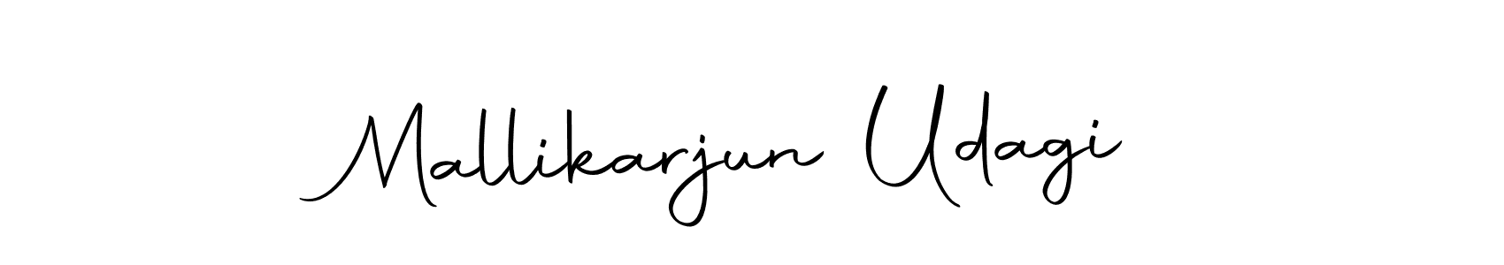 How to make Mallikarjun Udagi name signature. Use Autography-DOLnW style for creating short signs online. This is the latest handwritten sign. Mallikarjun Udagi signature style 10 images and pictures png