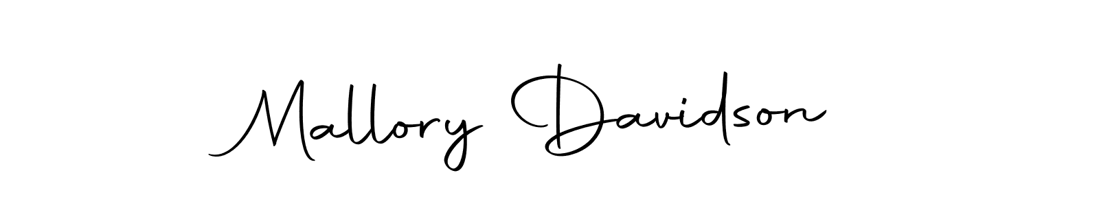 Make a beautiful signature design for name Mallory Davidson. Use this online signature maker to create a handwritten signature for free. Mallory Davidson signature style 10 images and pictures png