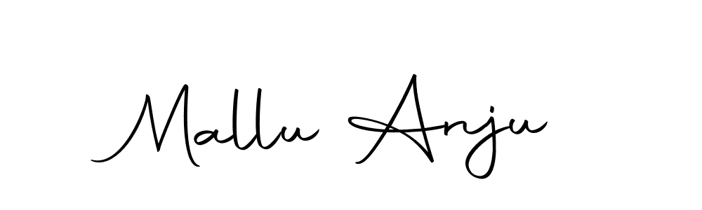 Similarly Autography-DOLnW is the best handwritten signature design. Signature creator online .You can use it as an online autograph creator for name Mallu Anju. Mallu Anju signature style 10 images and pictures png