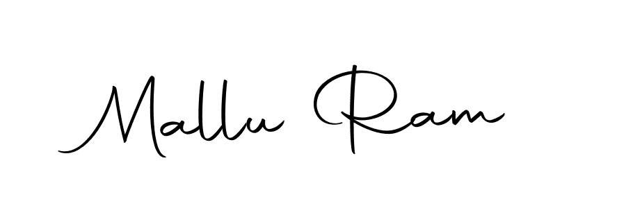 Make a beautiful signature design for name Mallu Ram. With this signature (Autography-DOLnW) style, you can create a handwritten signature for free. Mallu Ram signature style 10 images and pictures png