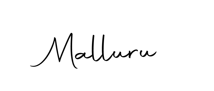 Here are the top 10 professional signature styles for the name Malluru. These are the best autograph styles you can use for your name. Malluru signature style 10 images and pictures png